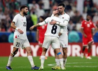 تعادل مثير بين فلسطين وتونس في كأس العرب