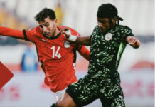 نيجيريا تفوز على مصر بركلات الترجيح وتنهي “الكان” في المركز الثالث