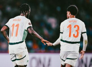 كوت ديفوار تفوز على الغابون وتنهي دور المجموعات في الصدارة