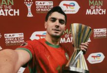 إبراهيم دياز أفضل لاعب في مباراة المغرب وتنزانيا