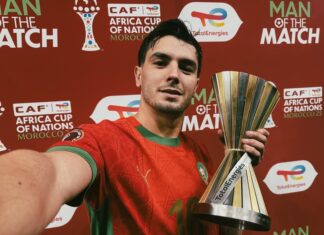 إبراهيم دياز أفضل لاعب في مباراة المغرب وتنزانيا