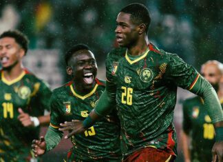 الكاميرون تفوز على جنوب إفريقيا وتلاقي المغرب في ربع النهائي