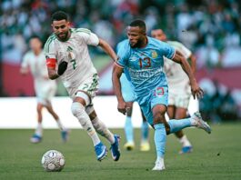 الجزائر تفوز على الكونغو وتعبر إلى ربع نهائي “الكان”