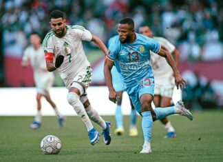 الجزائر تفوز على الكونغو وتعبر إلى ربع نهائي “الكان”