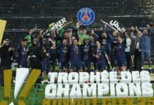 سان جيرمان يتوج بلقب السوبر الفرنسي للمرة الـ14 في تاريخه