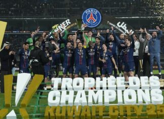 سان جيرمان يتوج بلقب السوبر الفرنسي للمرة الـ14 في تاريخه