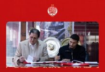 الوداد الرياضي يعلن تعاقده مع نعيم بيار لأربعة مواسم ونصف