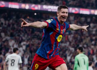 برشلونة يفوز على ريال مدريد ويتوج بالسوبر الإسباني للمرة الـ16 في تاريخه