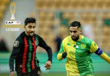 الجيش الملكي يتعادل مع شبيبة القبائل الجزائري في دوري الأبطال