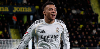 ريال مدريد يتصدر ترتيب “الليغا” مؤقتا بثنائية كيليان مبابي