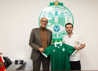 الرجاء الرياضي يعلن تعاقده مع الدولي الكوسوفي بيسار حليمي