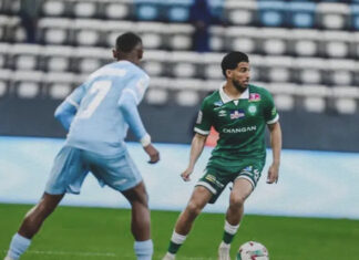 الرجاء الرياضي يتعادل مع اتحاد تواركة