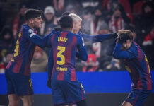 برشلونة يفوز على سلافيا براغ برباعية في دوري الأبطال