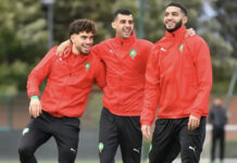 المنتخب المغربي ينهي استعداداته لمواجهة السنغال بمعنويات مرتفعة