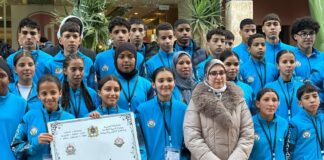 بالصور.. استقبال رائع للمشاركين في الجمنازياد المدرسي بمراكش