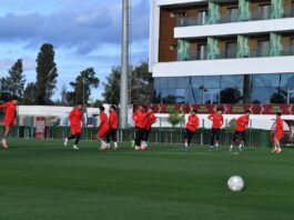 المنتخب المغربي يواصل تحضيراته لربع نهائي “الكان”
