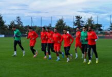 المنتخب المغربي يواصل تحضيراته لمباراته أمام تنزانيا