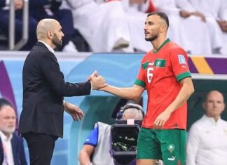 وليد الركراكي: “سايس تعافى وعاد إلى التداريب”