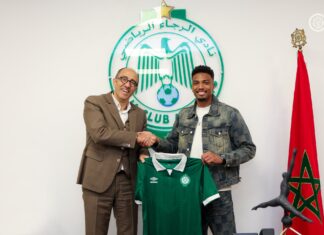 الرجاء الرياضي يعلن تعاقده رسميا مع أيوب العملود