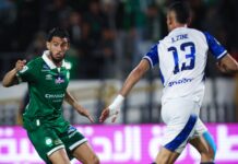 الرجاء الرياضي يتعادل مع اتحاد يعقوب المنصور