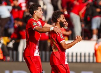 الوداد يفوز على عزام التنزاني ويتأهل لربع نهائي كأس الكونفدرالية