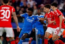 ريال مدريد يثأر من بنفيكا في الملحق المؤهل لثمن نهائي دوري الأبطال