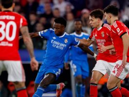 ريال مدريد يثأر من بنفيكا في الملحق المؤهل لثمن نهائي دوري الأبطال