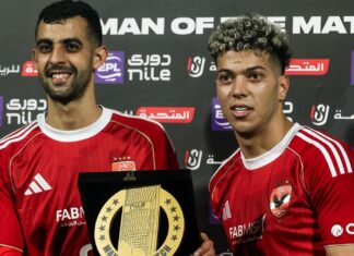 بلعمري يتألق رفقة الأهلي.. وإمام عاشور يتنازل له بجائزة أفضل لاعب