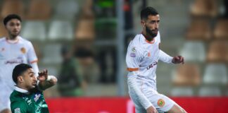 مباراة نهضة بركان والرجاء الرياضي تنتهي بالتعادل