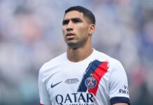 البطاقة الحمراء تبعد أشرف حكيمي عن “كلاسيكو” فرنسا