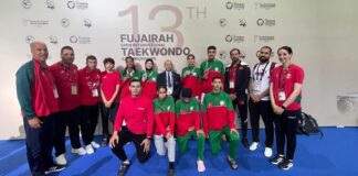 المنتخب الوطني المغربي للتايكوندو يحرز خمس ميداليات في الدوري الدولي للفجيرة G2 – نسخة 2026
