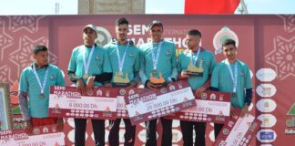 بالصور ..مشاركة قياسية وأرقام متميزة في نصف ماراطون تامسنا الدولي