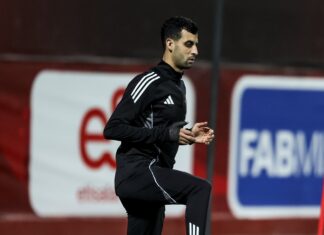 يوسف بلعمري رسمي في مباراة الأهلي والترجي