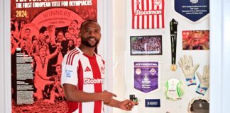 أولمبياكوس اليوناني يمدد عقد المغربي أيوب الكعبي