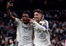 ريال مدريد يمطر شباك مانشستر سيتي بـ”هاتريك” فالفيردي