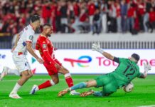 أولمبيك آسفي يتأهل إلى نصف نهائي كأس الكونفدرالية بعد تعادله مع الوداد الرياضي