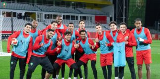 المنتخب المغربي يختتم استعداداته لمواجهة باراغواي وديا