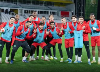 المنتخب المغربي يختتم استعداداته لمواجهة باراغواي وديا