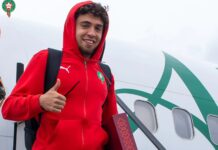 بعثة المنتخب المغربي تصل إلى فرنسا استعدادا لمواجهة باراغواي