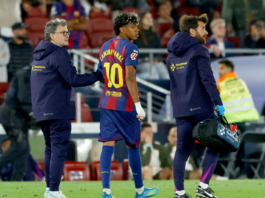 الإصابة تنهي موسم لامين يامال رفقة برشلونة