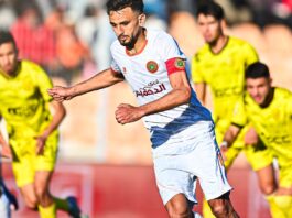 نهضة بركان يتعادل مع المغرب الفاسي