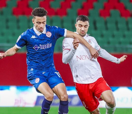 الفتح الرياضي يفوز على الوداد بهدف نظيف