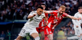 ريال مدريد ينهزم أمام بايرن ميونخ في ذهاب ربع نهائي دوري الأبطال