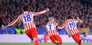 دوري الأبطال: أتلتيكو مدريد يفوز على برشلونة في عقر داره