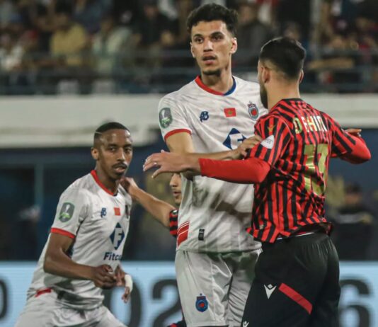 أولمبيك آسفي يتعادل مع اتحاد العاصمة ويودع كأس الكونفدرالية