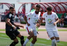 مباراة حسنية أكادير واتحاد طنجة تنتهي بالتعادل