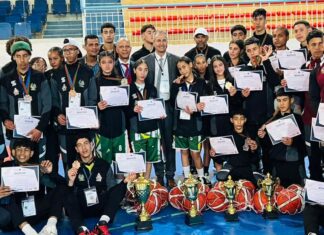 بالصور .. بمدينة كلميم اختتام مبهر لفعاليات البطولة الوطنية المدرسية لكرة السلة 5*5