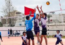 نهائي متميز في البطولة الوطنية المدرسية لكرة الطائرة