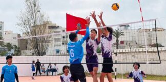 نهائي متميز في البطولة الوطنية المدرسية لكرة الطائرة