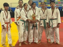 جمعية الأسد الرياضي للجيدو تتألق بخريبكة